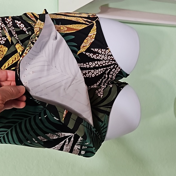 SWIM SUIT palm leaves one piece - Picture 5 of 15